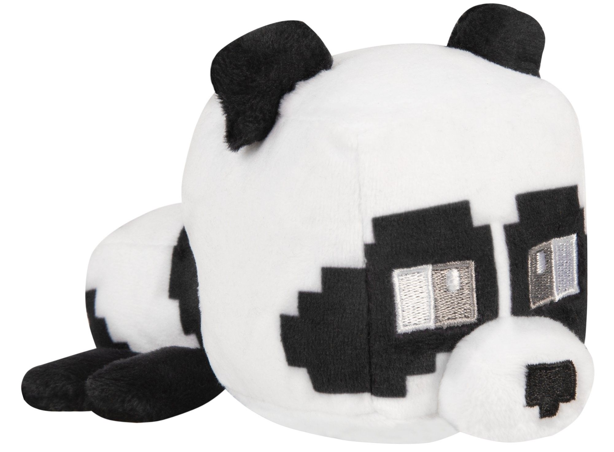 minecraft panda plush pillow black