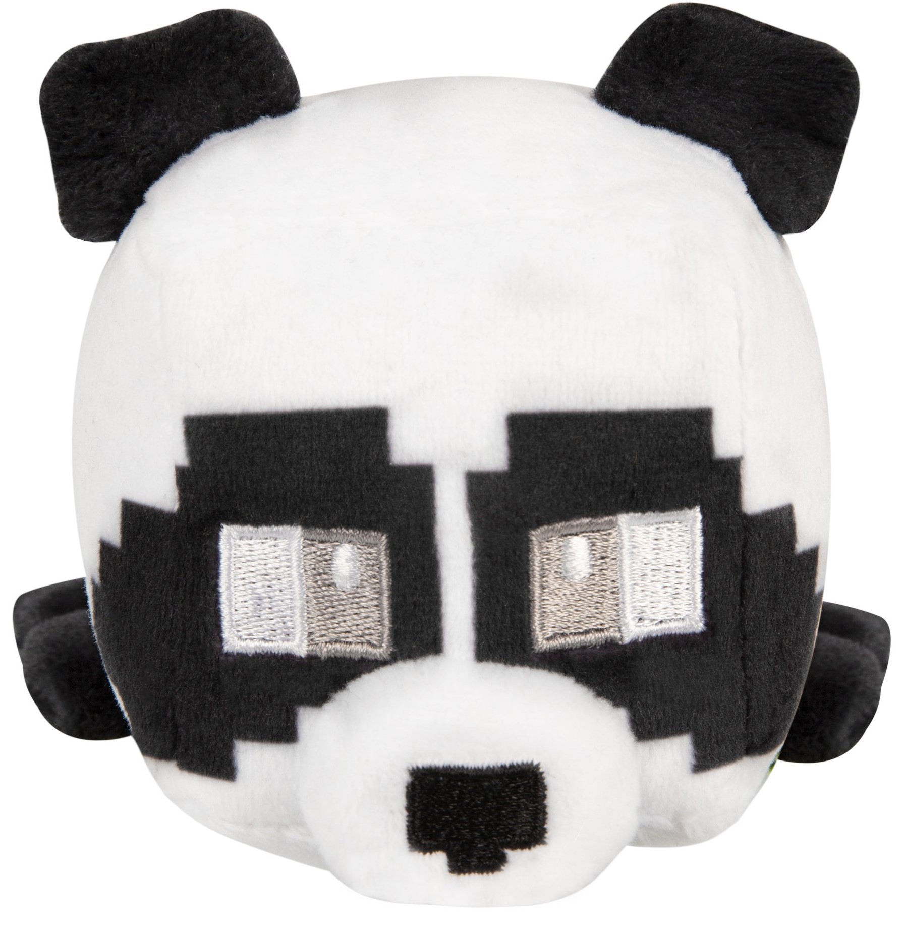 minecraft panda plush pillow black