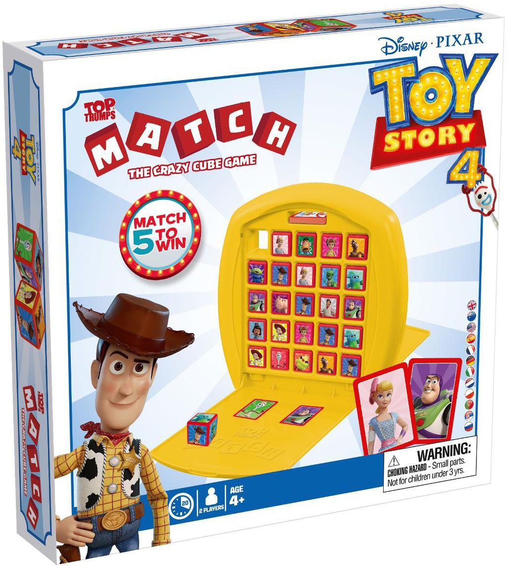 Логическая игра Той стори Winning Moves - Top Trumps Match Toy Story 4  (26543) WM-26543 - купить Настольные игры winning-moves в Киеве и Украине,  цена на Настольные игры в интернет магазине funduk.ua