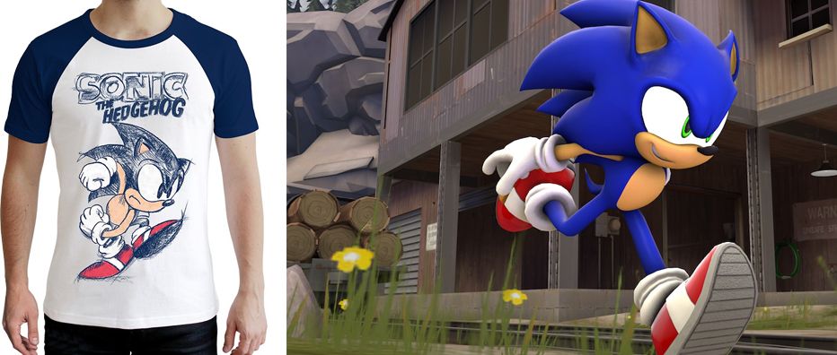Abystyle Sonic T-Shirt - Sonic.jpg